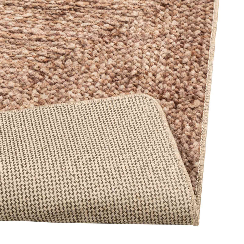 vidaXL Chodnik dywanowy MARSA Żółty 80 x 150 cm Poliester i PVC