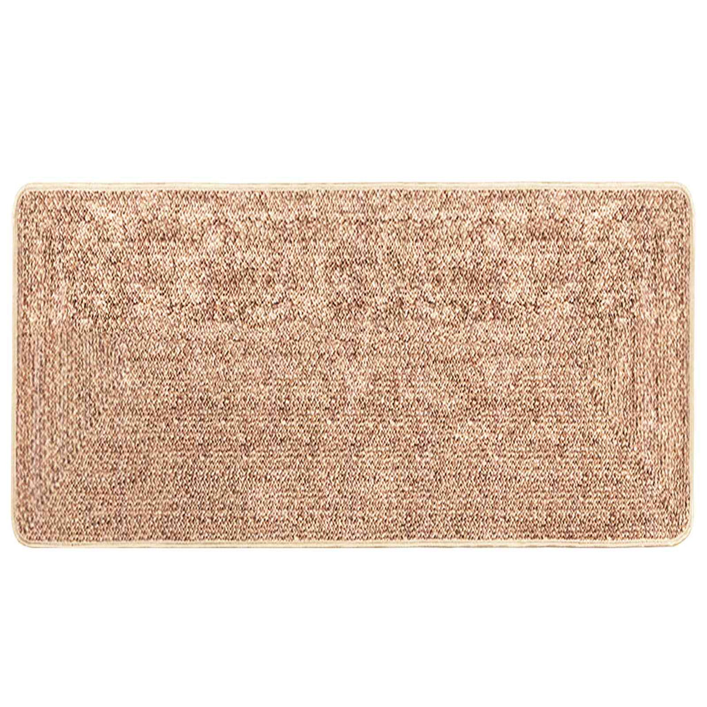 vidaXL Chodnik dywanowy MARSA Żółty 80 x 150 cm Poliester i PVC