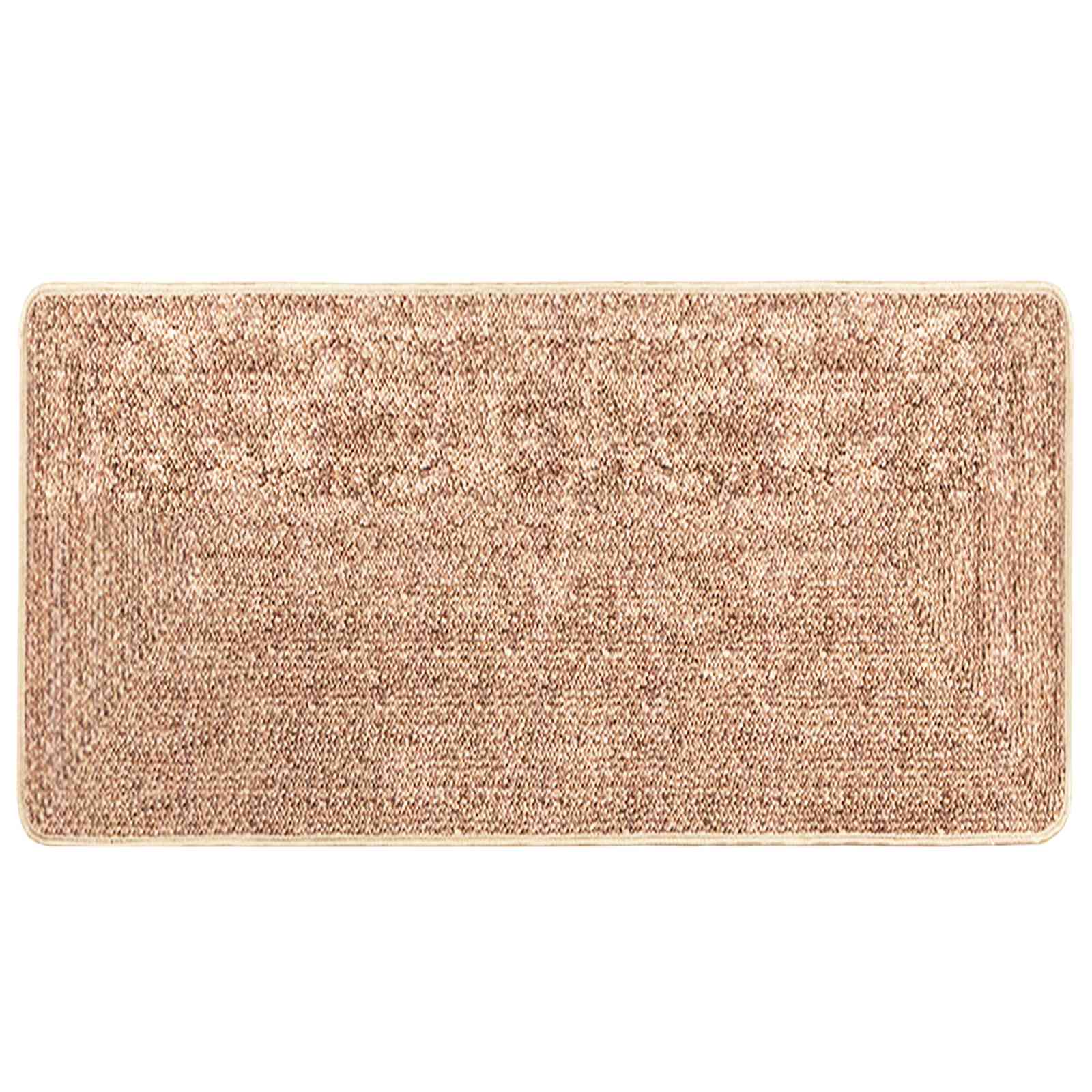 vidaXL Chodnik dywanowy MARSA Żółty 80 x 150 cm Poliester i PVC