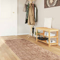 vidaXL Chodnik dywanowy MARSA Żółty 80 x 250 cm Poliester i PVC