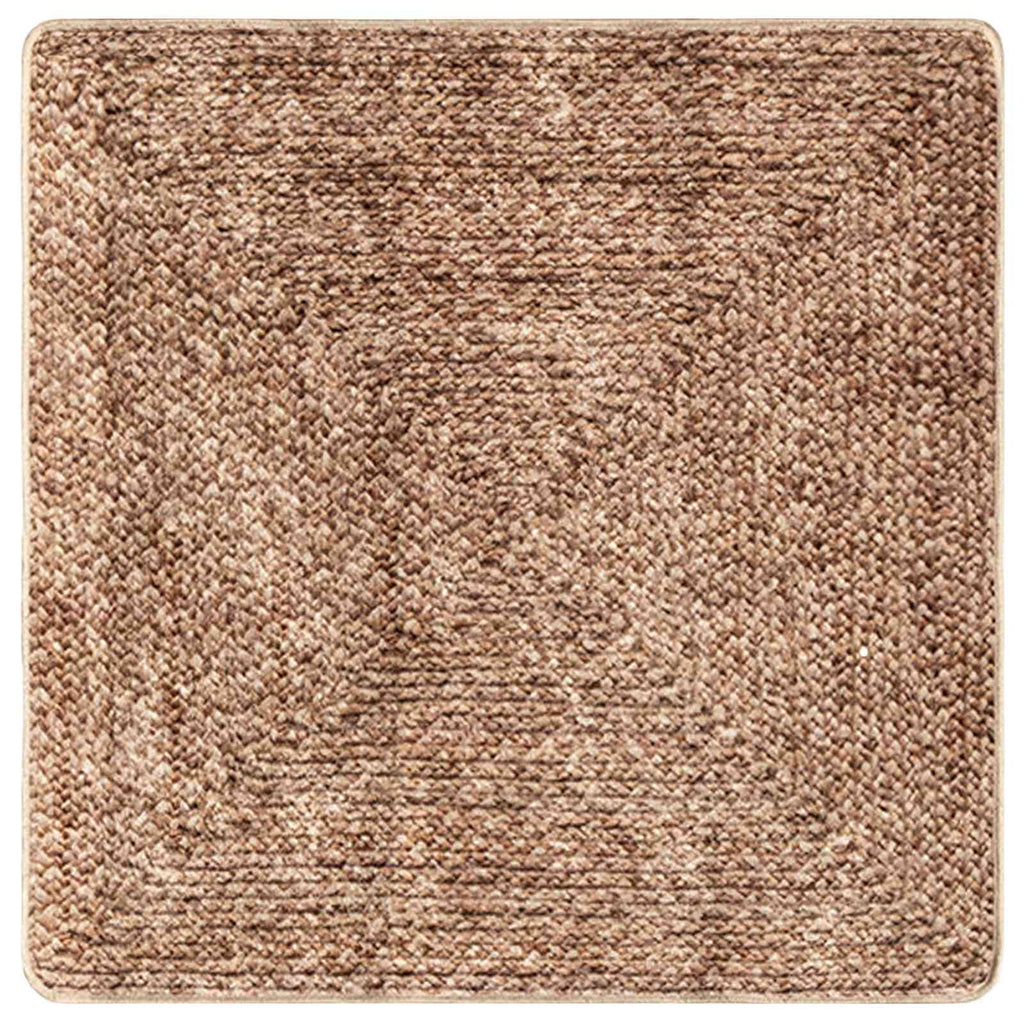 vidaXL Chodnik dywanowy MARSA Żółty 100 x 100 cm Poliester i PVC