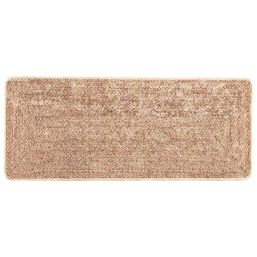 vidaXL Chodnik dywanowy MARSA Żółty 100 x 200 cm Poliester i PVC