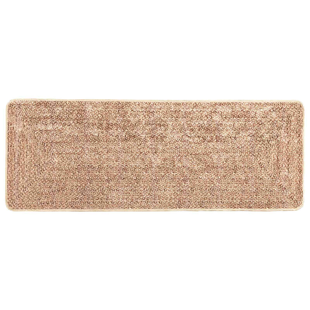 vidaXL Chodnik dywanowy MARSA Żółty 100 x 250 cm Poliester i PVC