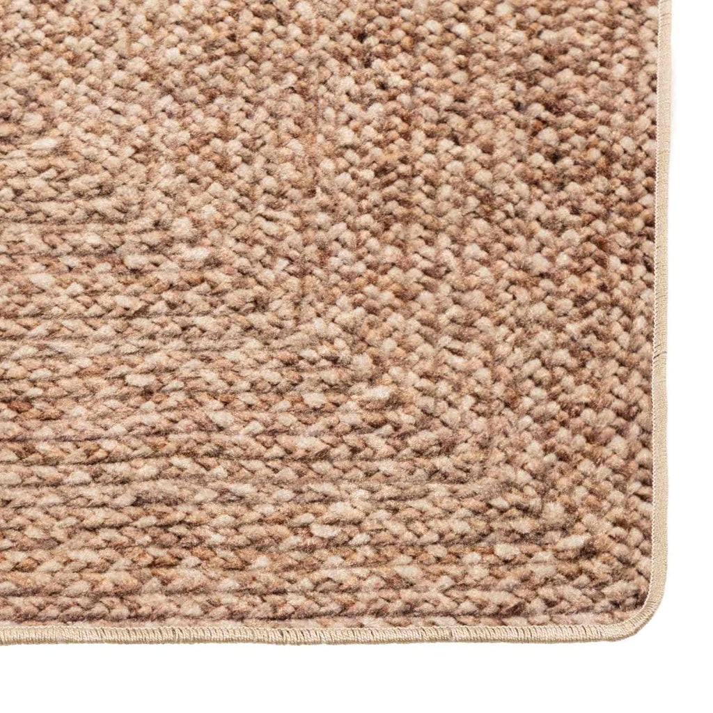 vidaXL Chodnik dywanowy MARSA Żółty 100 x 350 cm Poliester i PVC
