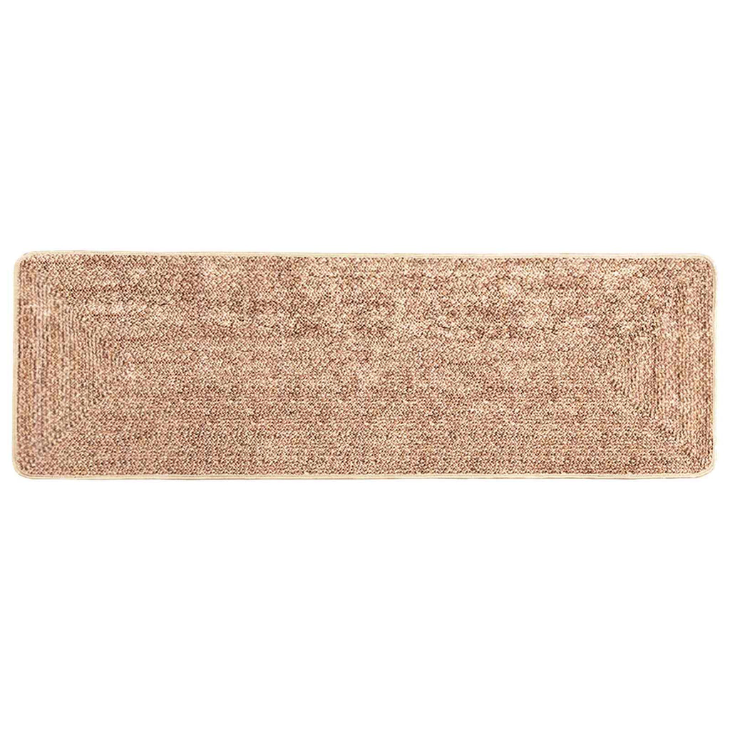 vidaXL Chodnik dywanowy MARSA Żółty 100 x 350 cm Poliester i PVC