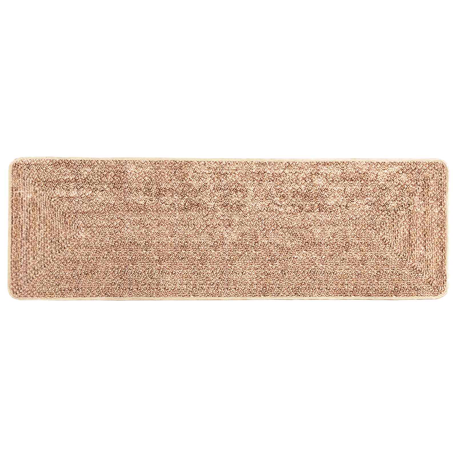 vidaXL Chodnik dywanowy MARSA Żółty 100 x 350 cm Poliester i PVC
