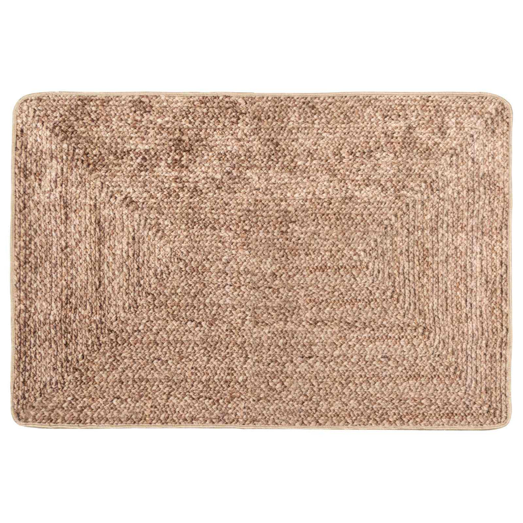 vidaXL Chodnik dywanowy MARSA Żółty 120 x 170 cm Poliester i PVC