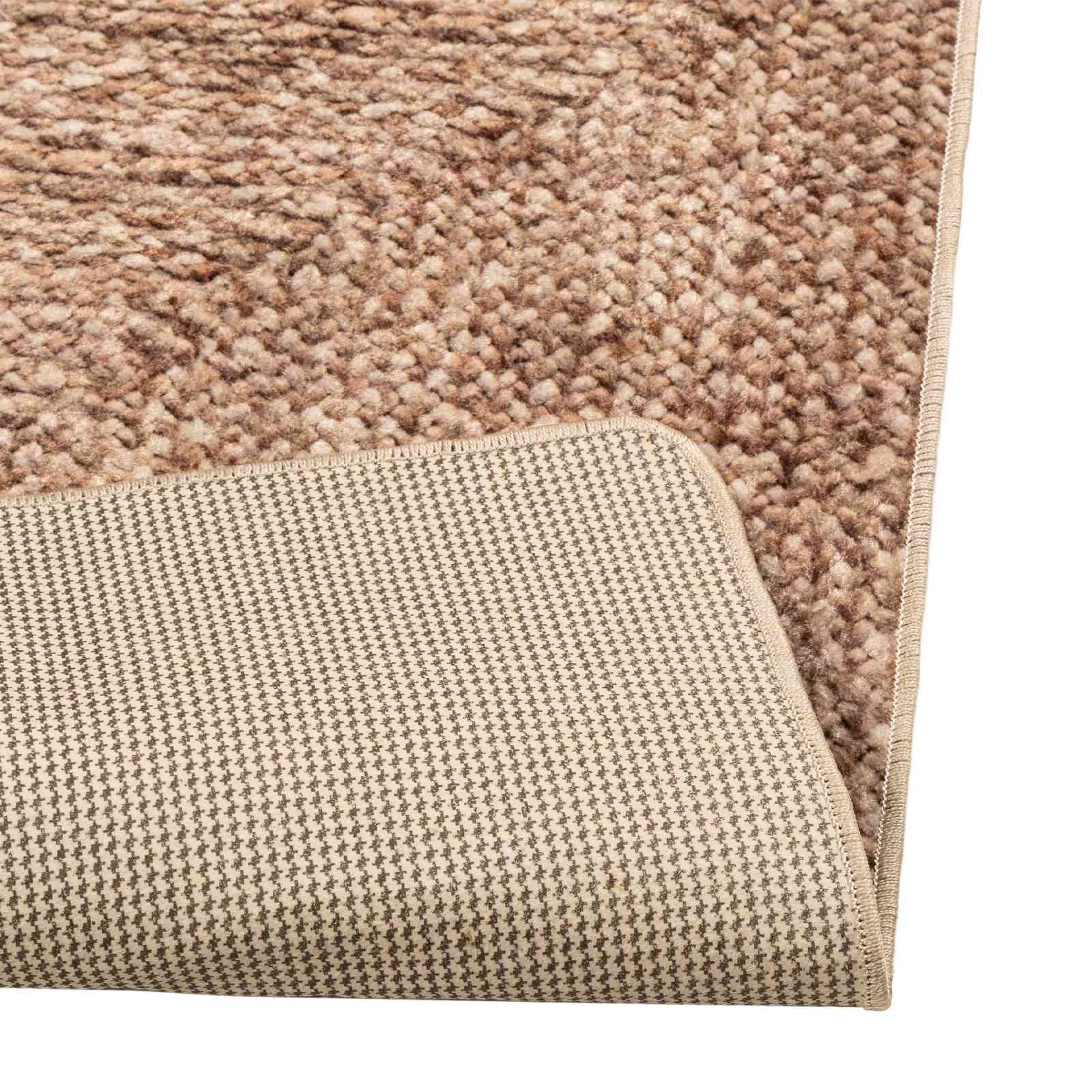 vidaXL Chodnik dywanowy MARSA Żółty 150 x 230 cm Poliester i PVC