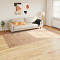 vidaXL Chodnik dywanowy MARSA Żółty 150 x 230 cm Poliester i PVC