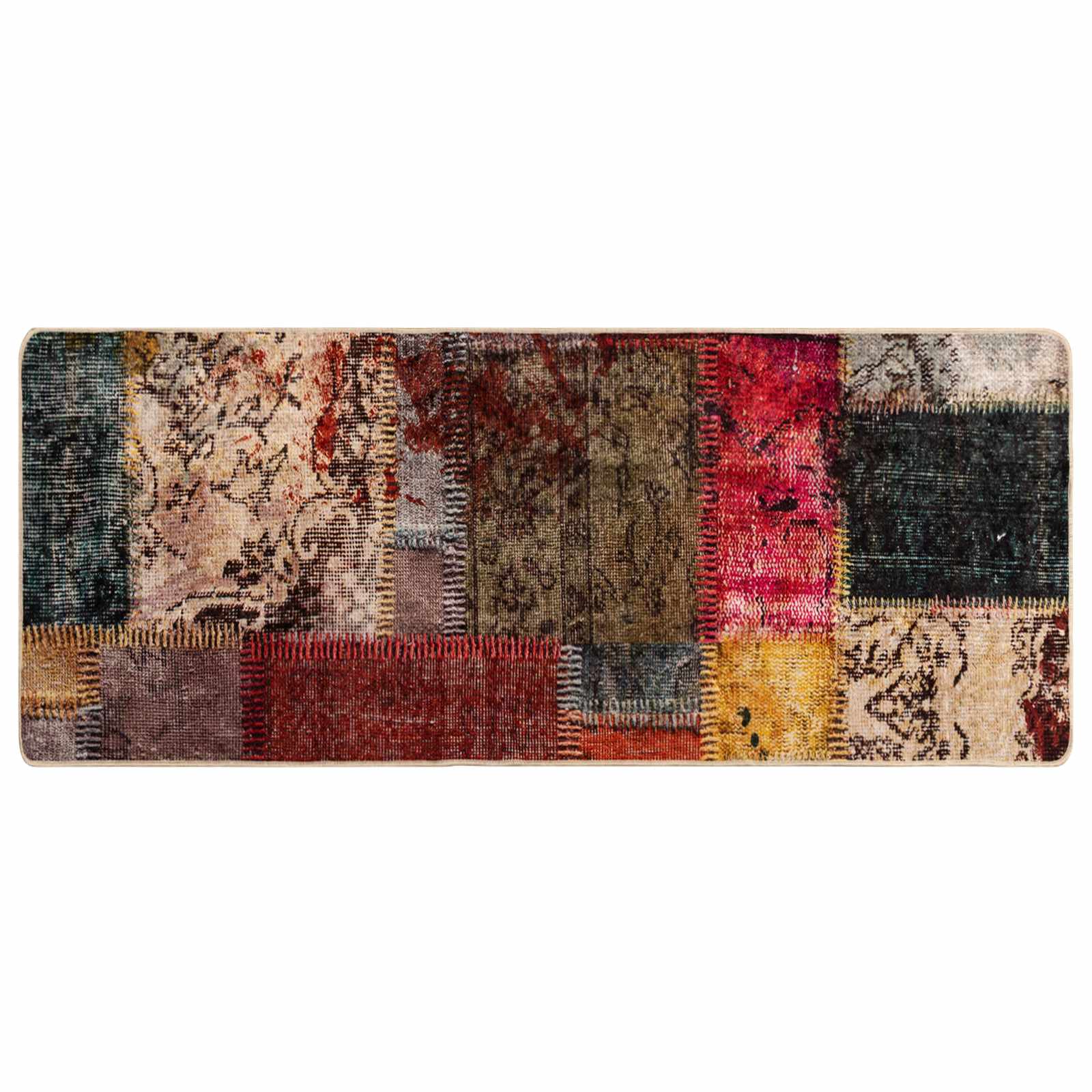 vidaXL Chodnik dywanowy MARSA Wielokolorowe 50 x 100 cm