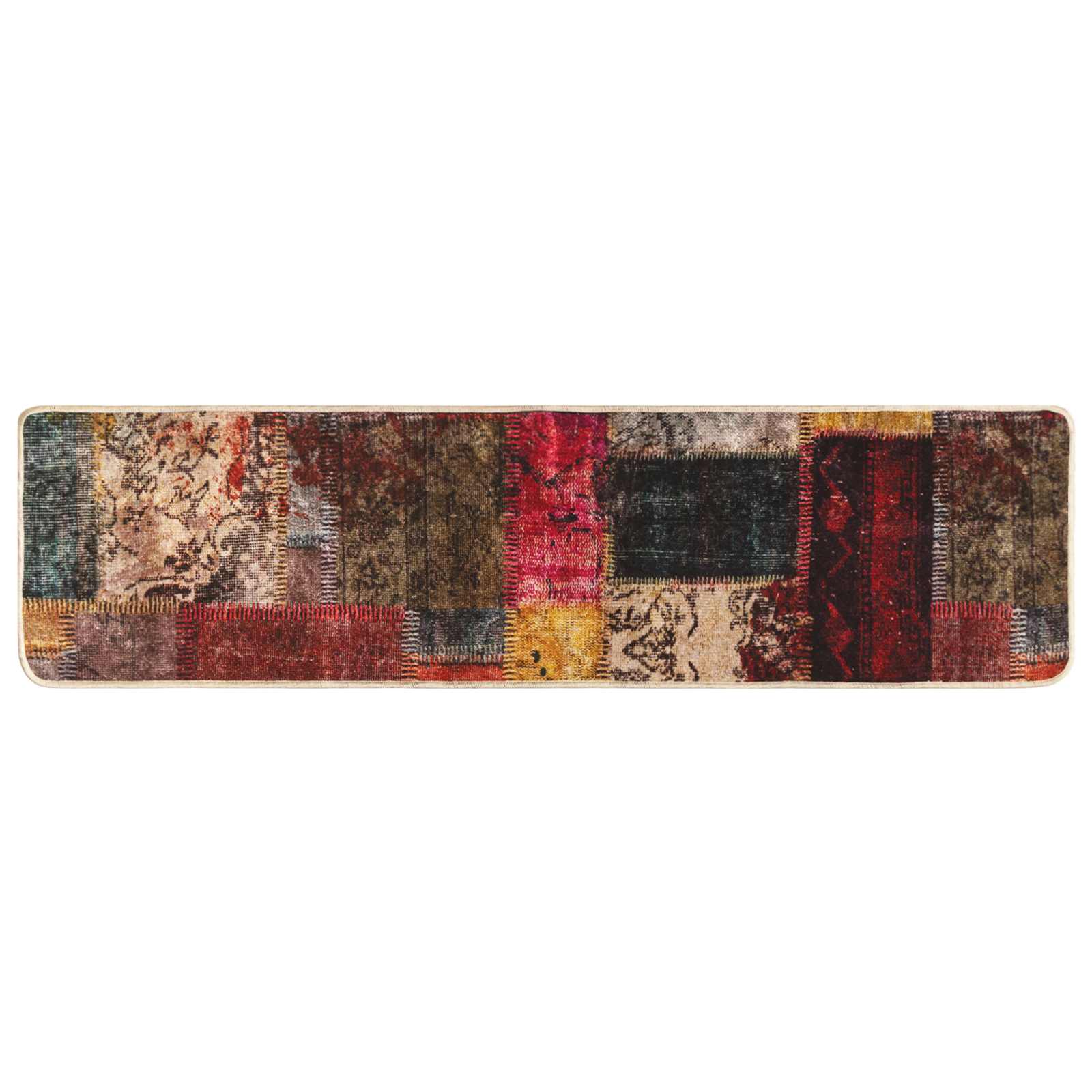 vidaXL Chodnik dywanowy MARSA Wielokolorowe 80 x 350 cm
