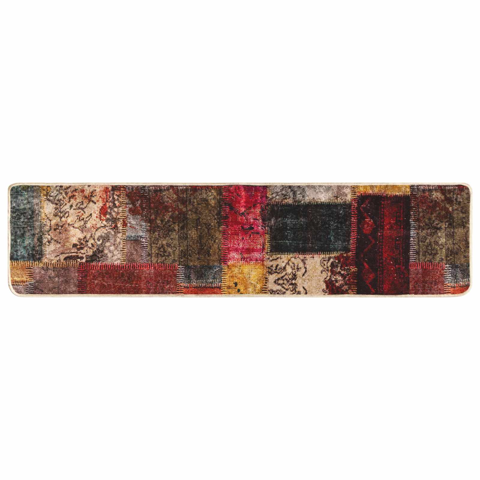 vidaXL Chodnik dywanowy MARSA Wielokolorowe 80 x 450 cm