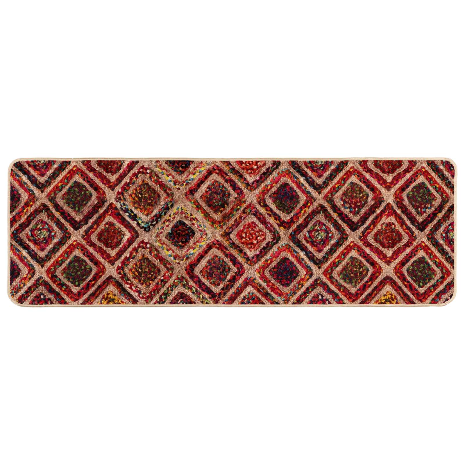 vidaXL Chodnik dywanowy MARSA Wielokolorowe 50 x 100 cm