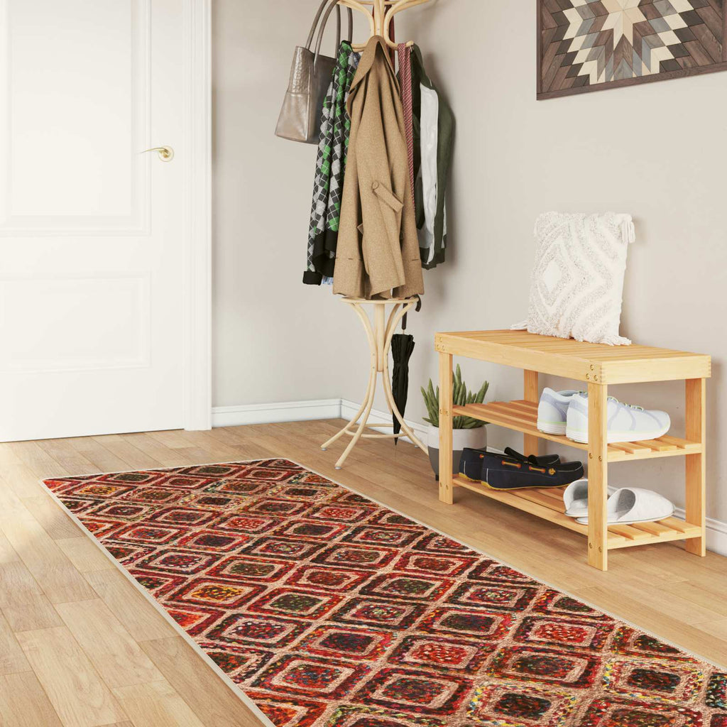 vidaXL Chodnik dywanowy MARSA Wielokolorowe 100 x 250 cm
