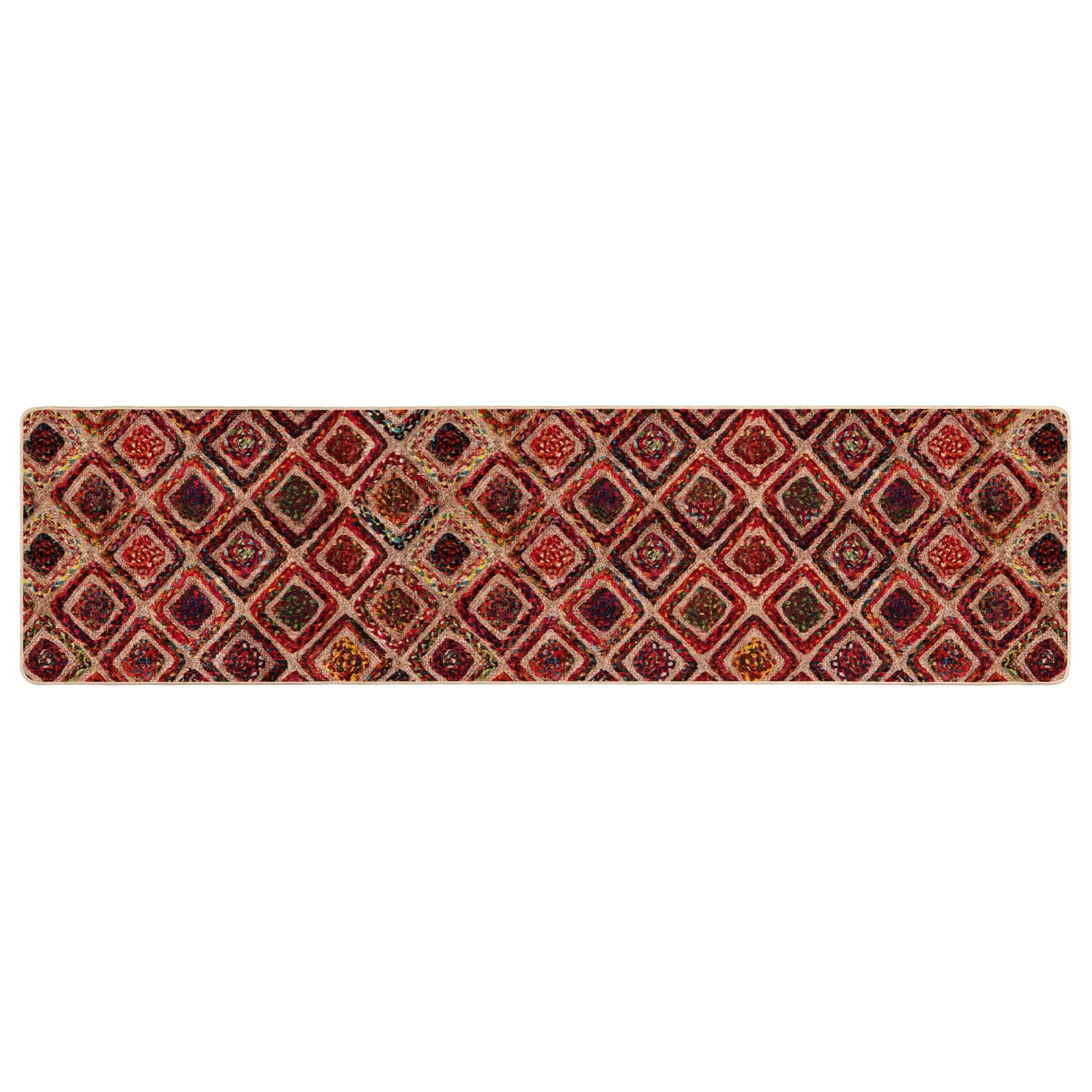 vidaXL Chodnik dywanowy MARSA Wielokolorowe 100 x 300 cm