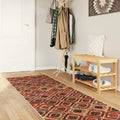 vidaXL Chodnik dywanowy MARSA Wielokolorowe 100 x 450 cm