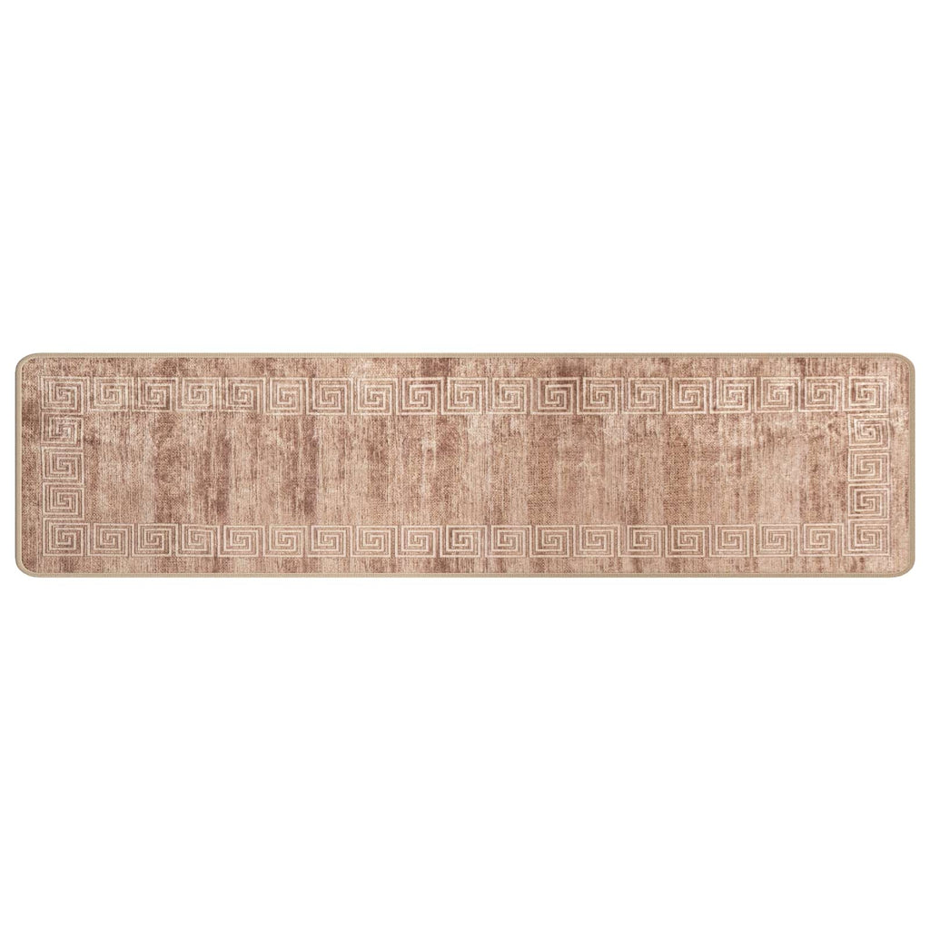 vidaXL Chodnik dywanowy MARSA Biały 50 x 300 cm Poliester i PVC