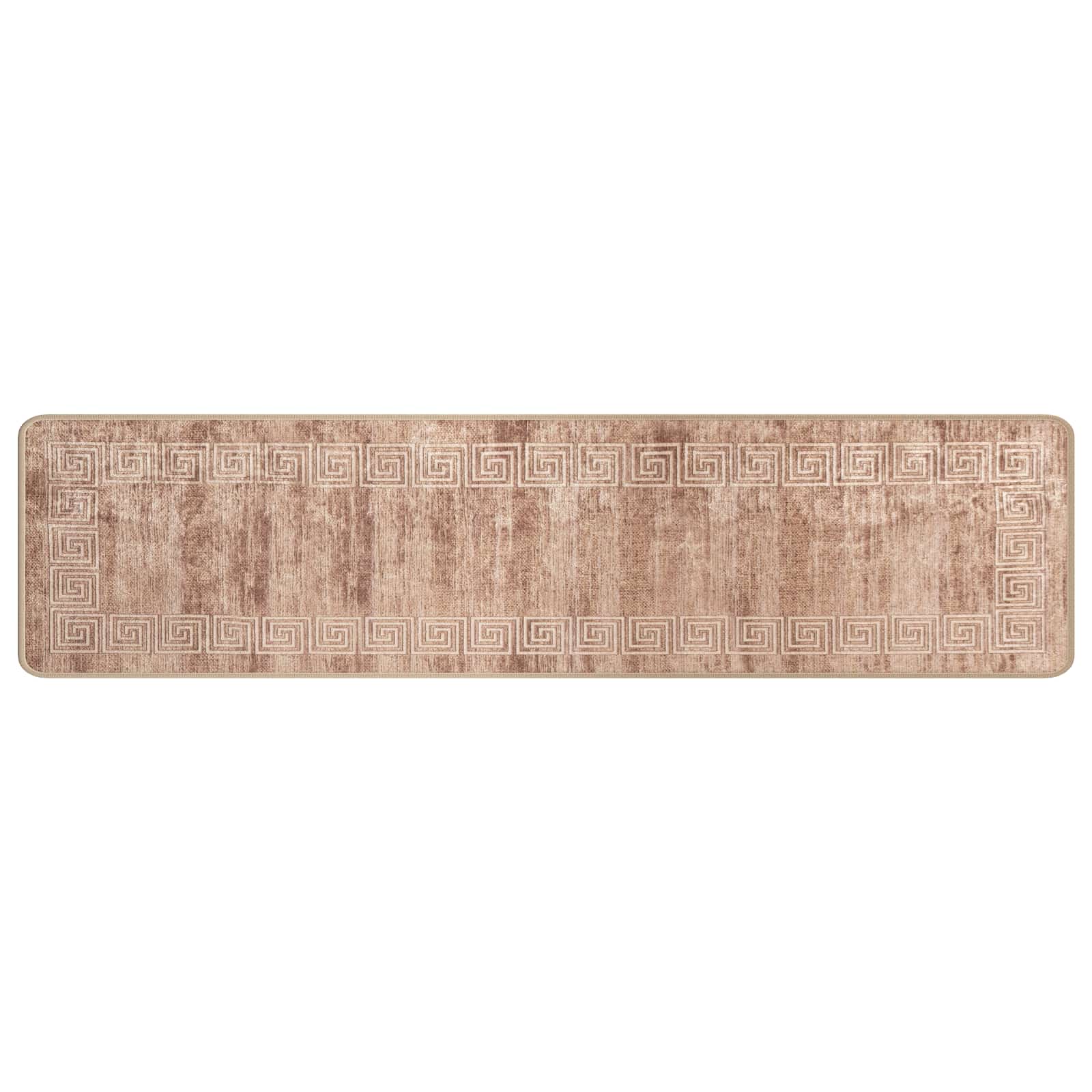 vidaXL Chodnik dywanowy MARSA Biały 50 x 350 cm Poliester i PVC