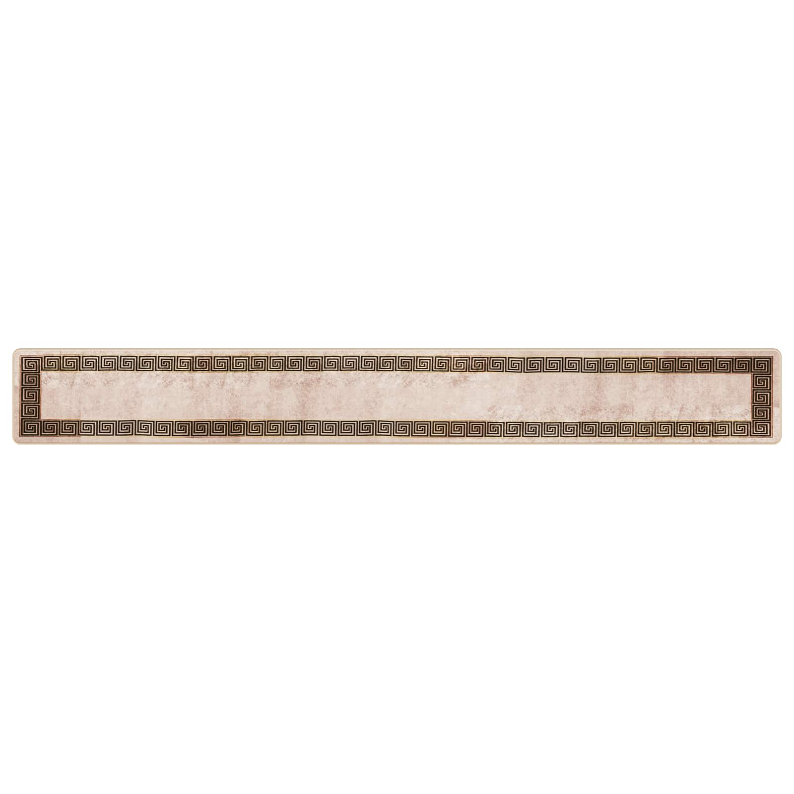 vidaXL Chodnik dywanowy MARSA Czarny 50 x 400 cm Poliester i PVC