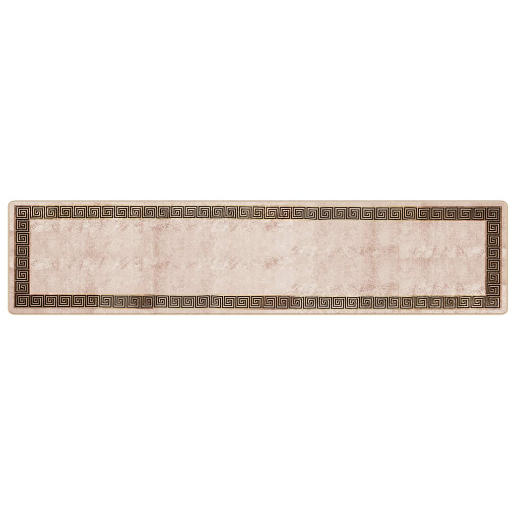 vidaXL Chodnik dywanowy MARSA Czarny 80 x 350 cm Poliester i PVC