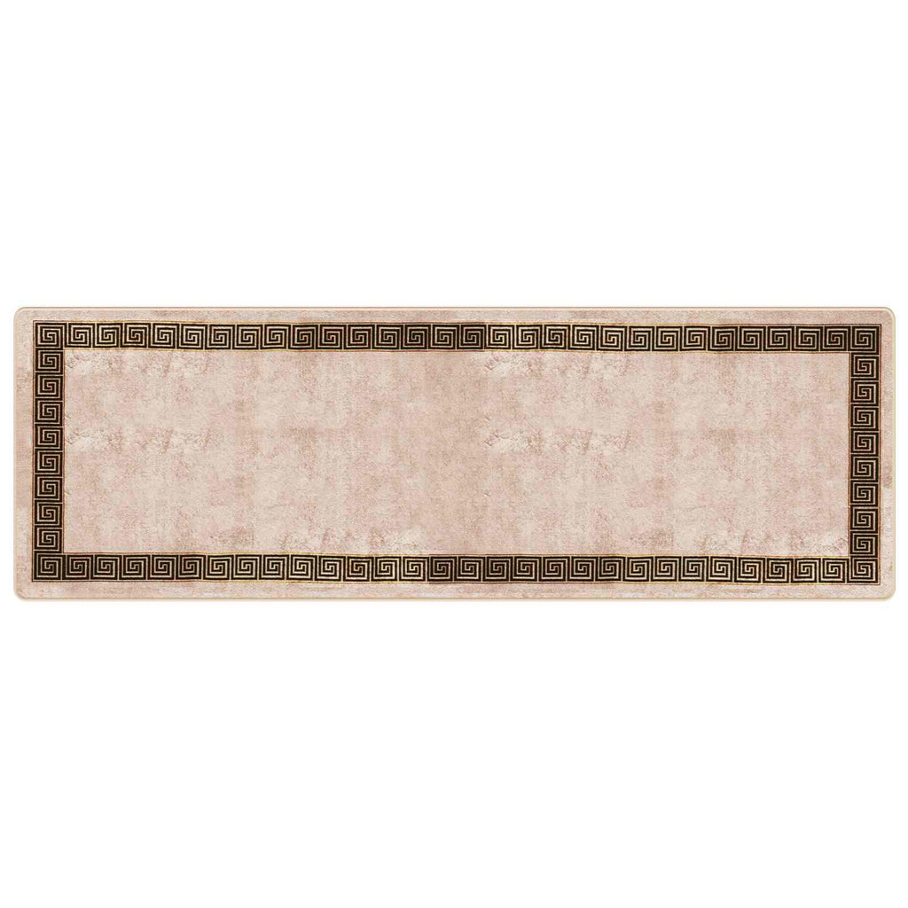 vidaXL Chodnik dywanowy MARSA Czarny 100 x 300 cm Poliester i PVC