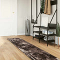 vidaXL Chodnik dywanowy MARSA Czarny 50 x 400 cm Poliester i PVC