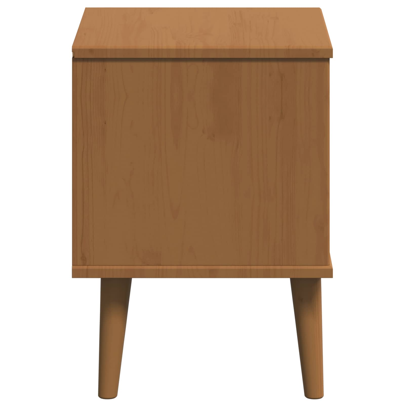 vidaXL Szafka Nocna MOLDE Karmel 40 x 35 x 48 cm Lite drewno sosnowe