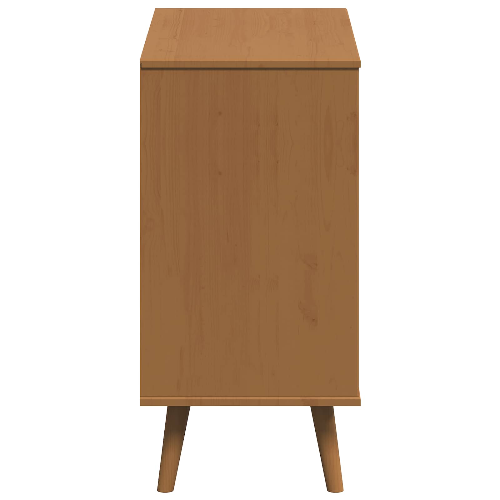vidaXL Komoda z szufladami MOLDE Karmel 80 x 40 x 80 cm