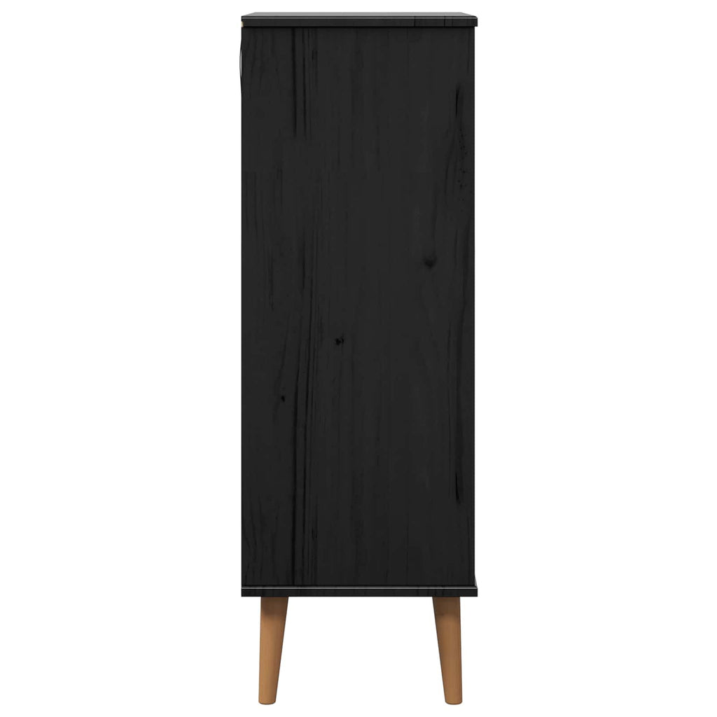 vidaXL Szafka na buty MOLDE 59,5 x 35 x 103 cm Lite drewno sosnowe