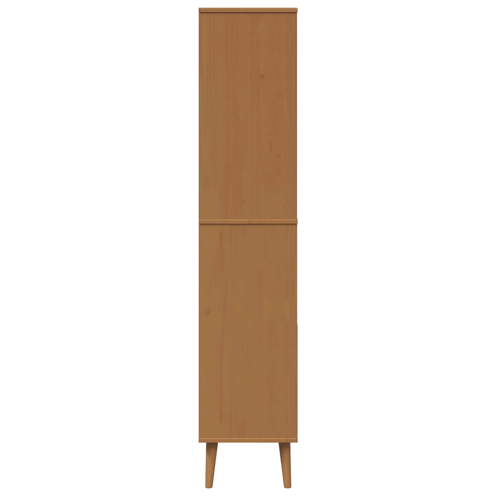 vidaXL Półka na książki MOLDE 85 x 35 x 170,5 cm Lite drewno sosnowe