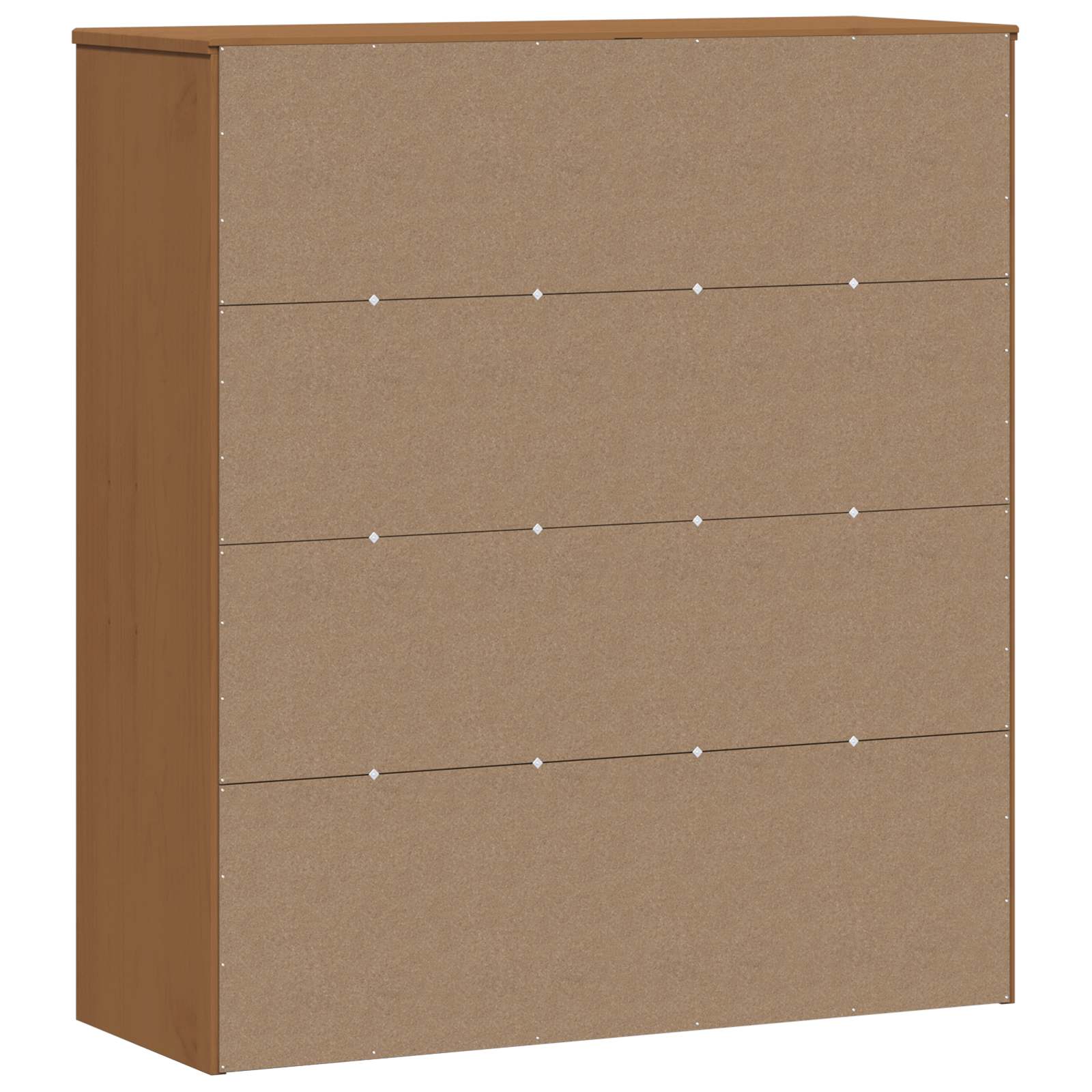 vidaXL Klatka MOLDE Karmel 90 x 35 x 100 cm Lite drewno sosnowe