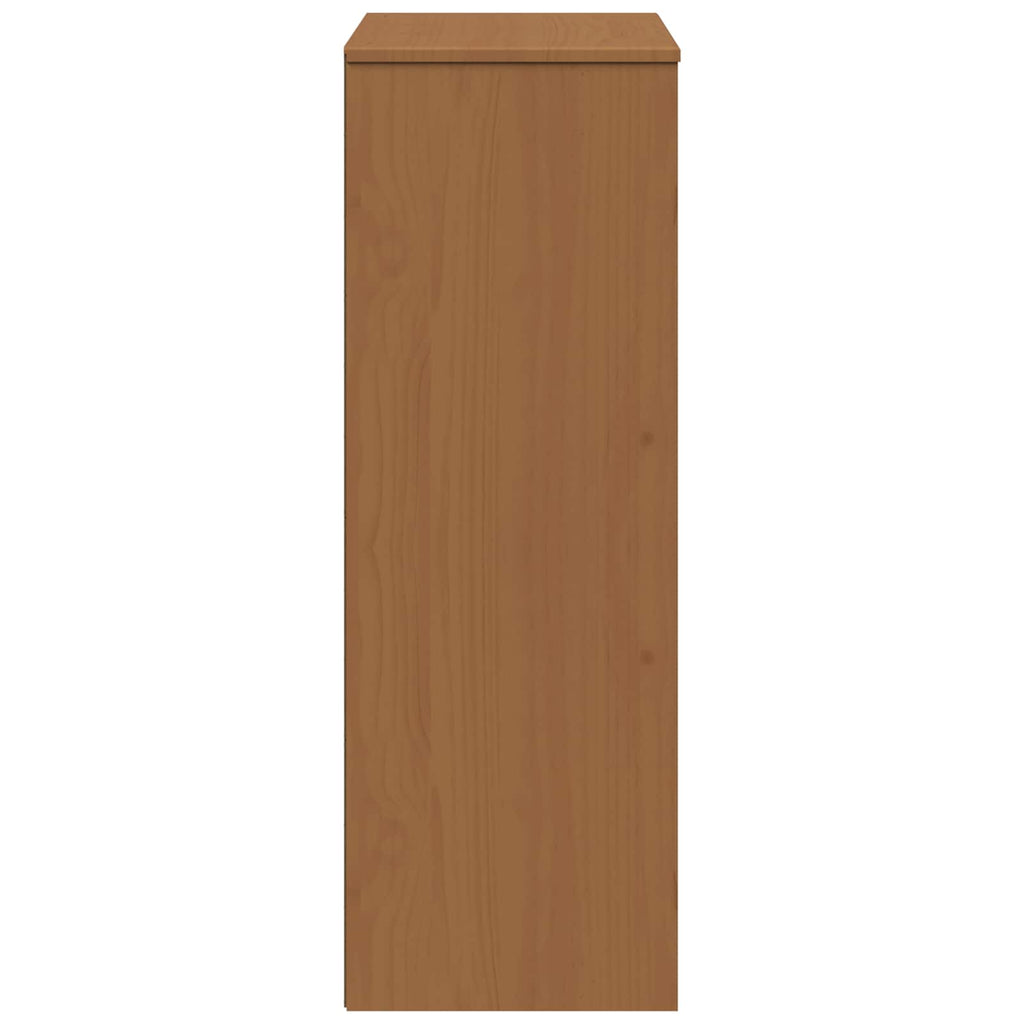 vidaXL Klatka MOLDE Karmel 90 x 35 x 100 cm Lite drewno sosnowe