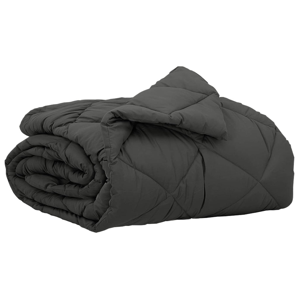vidaXL Letni Kołdra Antracyt 200 x 155 cm Mikrofibra