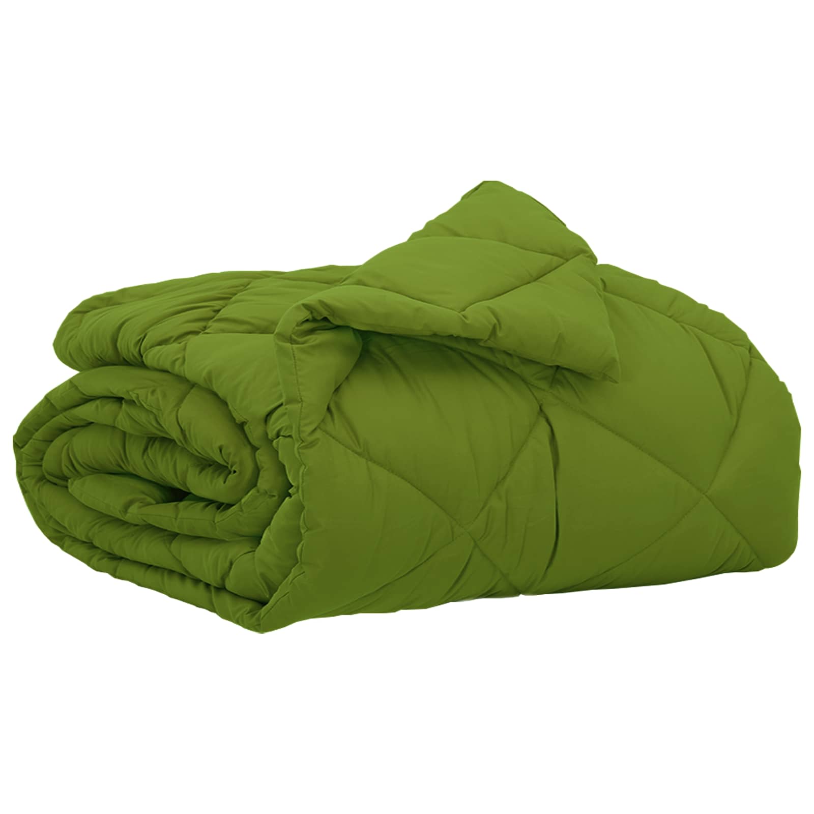 vidaXL Letni Kołdra Zielony 200 x 155 cm Mikrofibra