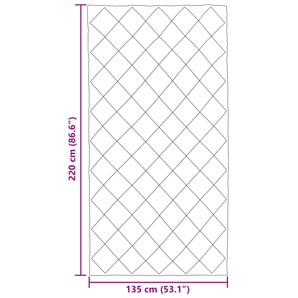 vidaXL Letni Kołdra Zielony 220 x 135 cm Mikrofibra
