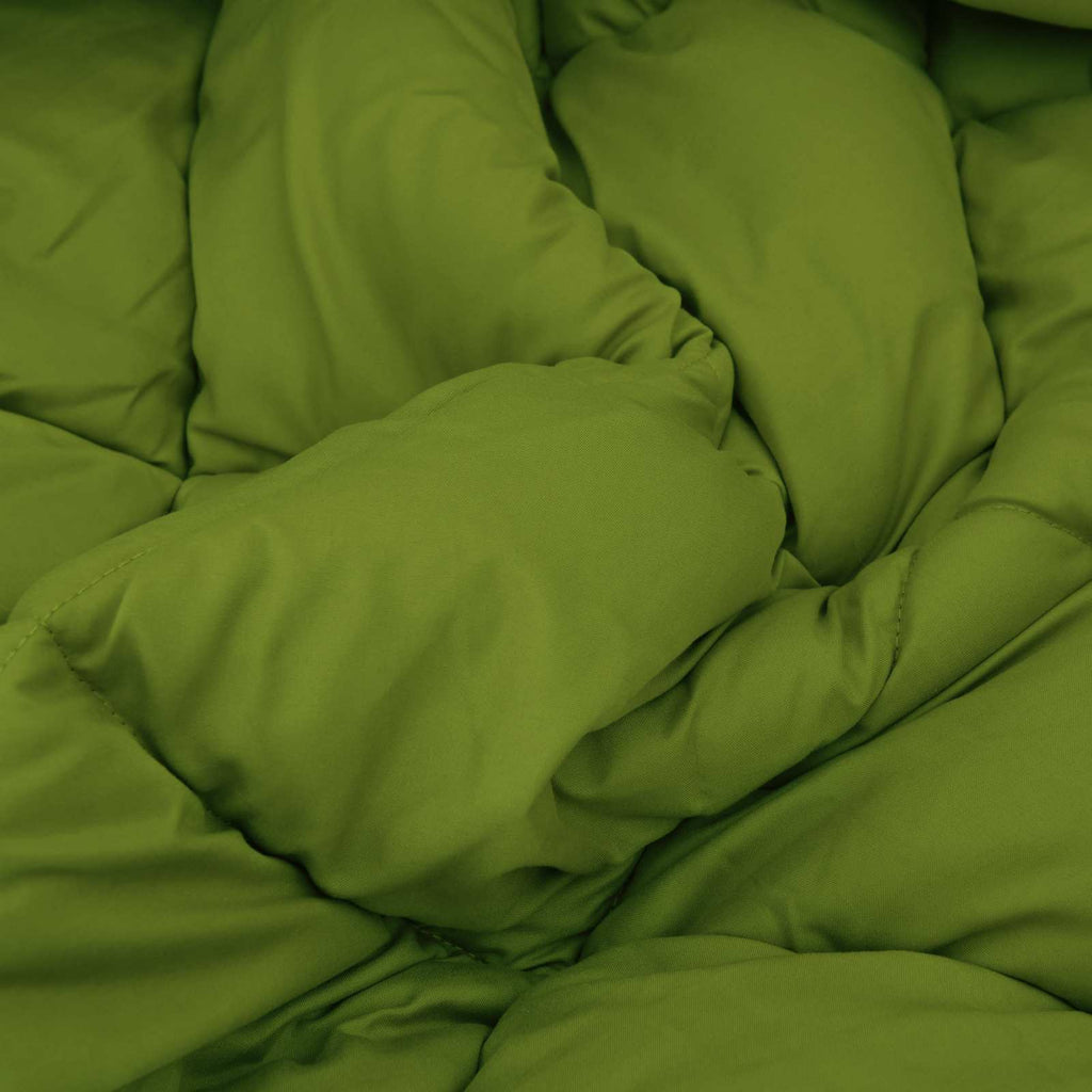 vidaXL Kołdra na cały rok Zielony 140 x 220 cm Mikrofibra