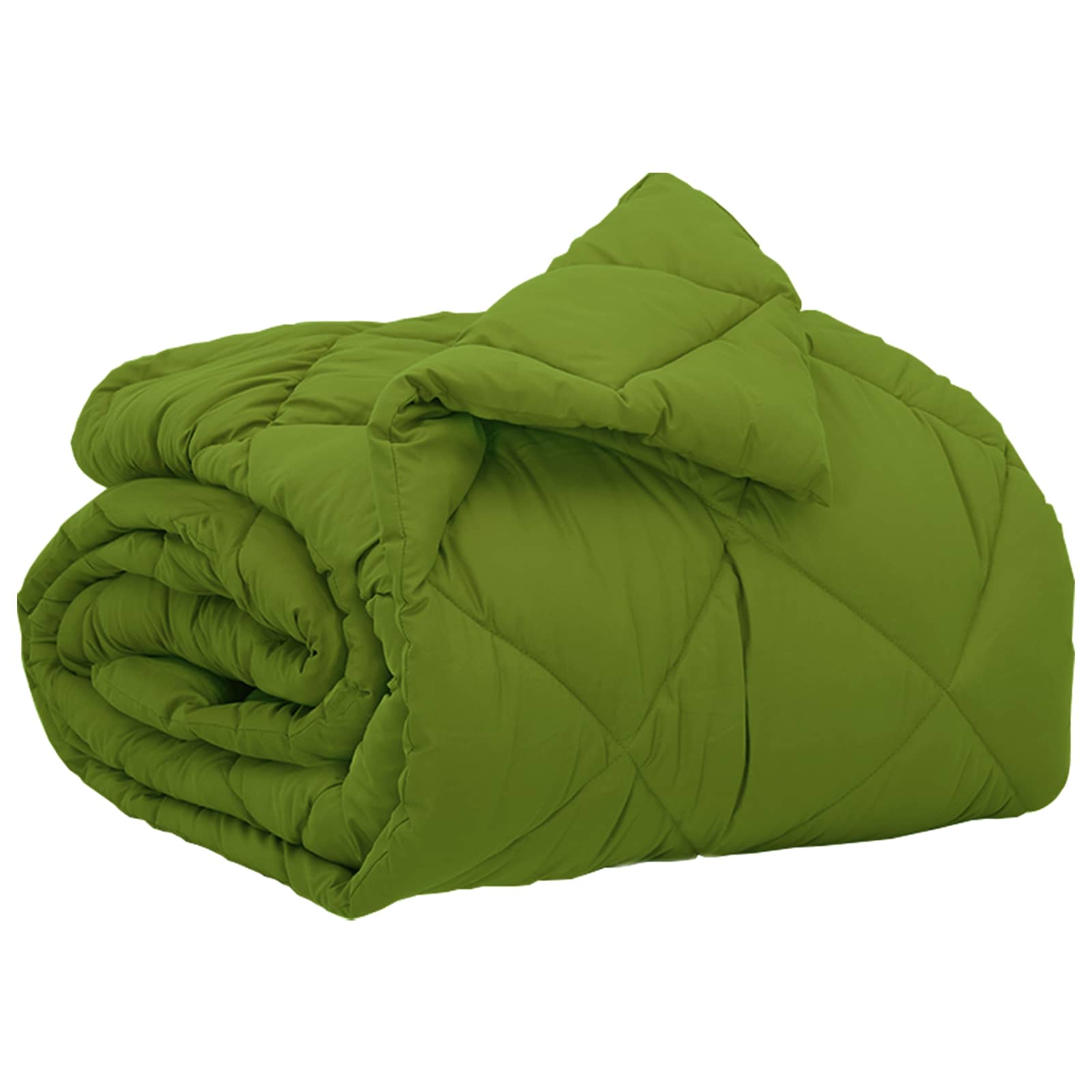 vidaXL Kołdra na cały rok Zielony 140 x 220 cm Mikrofibra