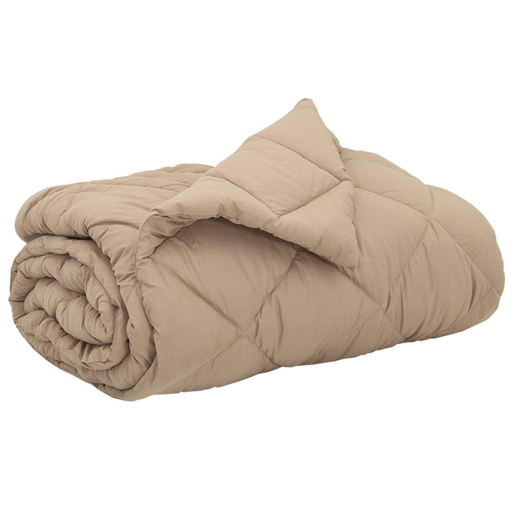 vidaXL Kołdra na cały rok Ciemnoszary 200 x 240 cm Mikrofibra