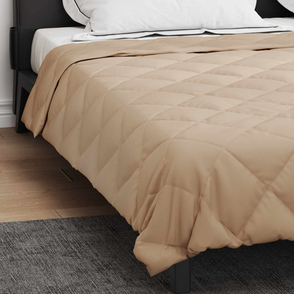 vidaXL Kołdra na cały rok Ciemnoszary 200 x 220 cm Mikrofibra
