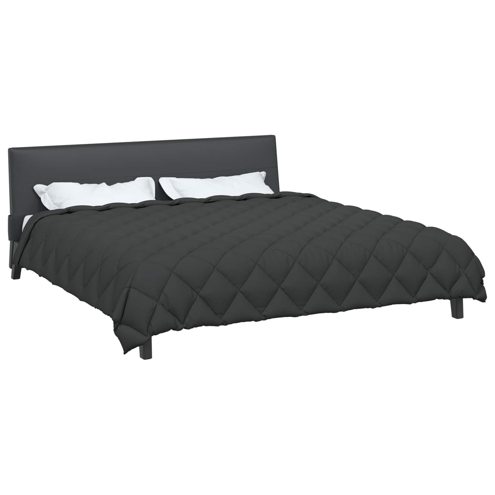 vidaXL Zimowa Kołdra Antracyt 200 x 240 cm Mikrofibra