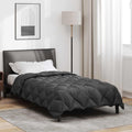 vidaXL Zimowa Kołdra Antracyt 155 x 220 cm Mikrofibra