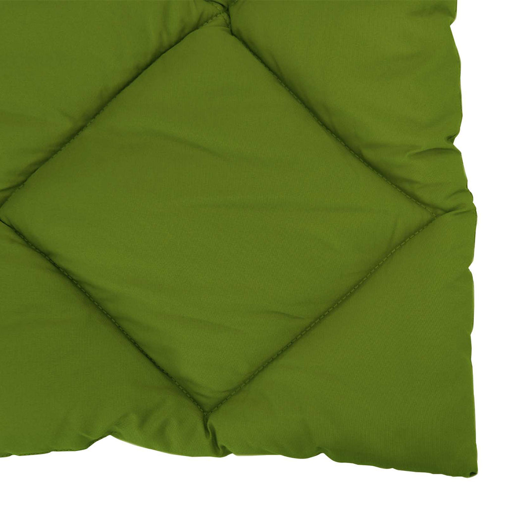 vidaXL Zimowa Kołdra Zielony 140 x 220 cm Mikrofibra