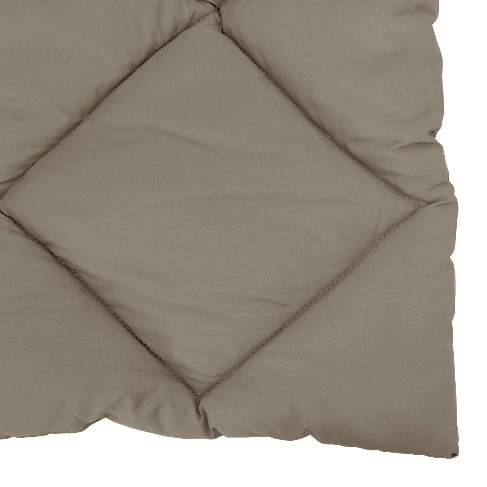 vidaXL Zimowa Kołdra Jasnoszary 135 x 220 cm Mikrofibra