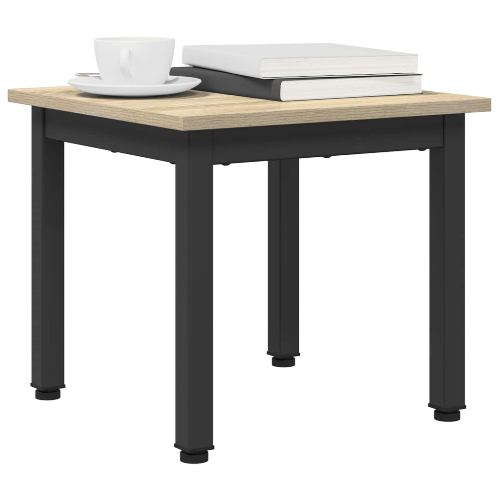 vidaXL Stolik kawowy Sonoma 40 x 40 x 36 cm Materiał drewnopochodny