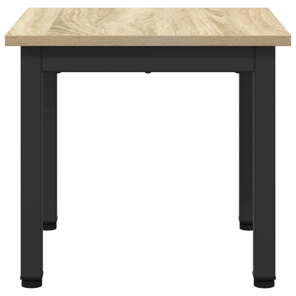 vidaXL Stolik kawowy Sonoma 40 x 40 x 36 cm Materiał drewnopochodny