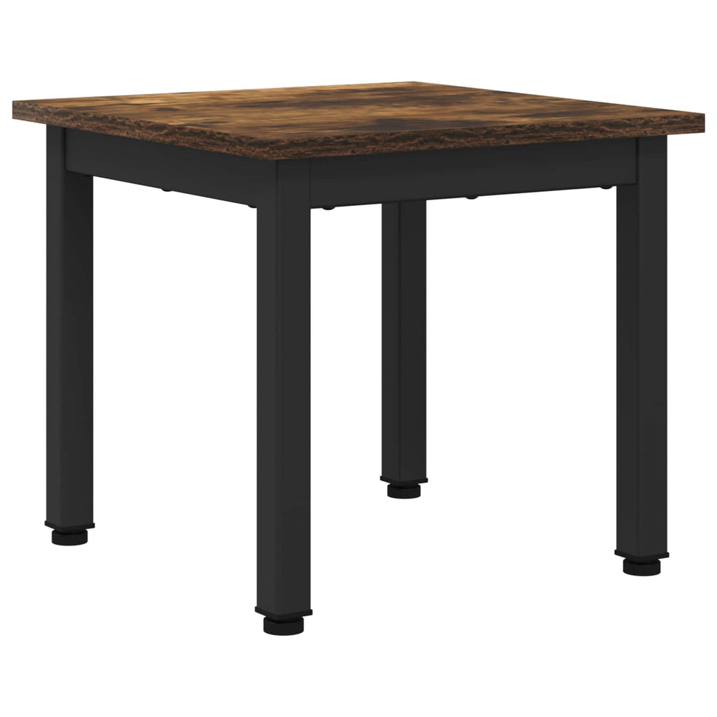 vidaXL Stolik kawowy Dąb dymny 40 x 40 x 36 cm Materiał drewnopochodny