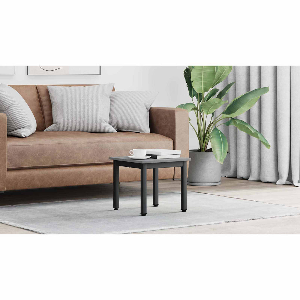 vidaXL Stolik kawowy Szary Sonoma 40 x 40 x 36 cm Drewno inżynieryjne