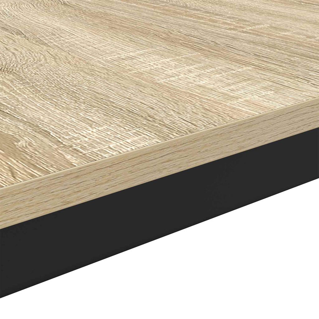 vidaXL Stolik kawowy Sonoma 50 x 50 x 36 cm Materiał drewnopochodny
