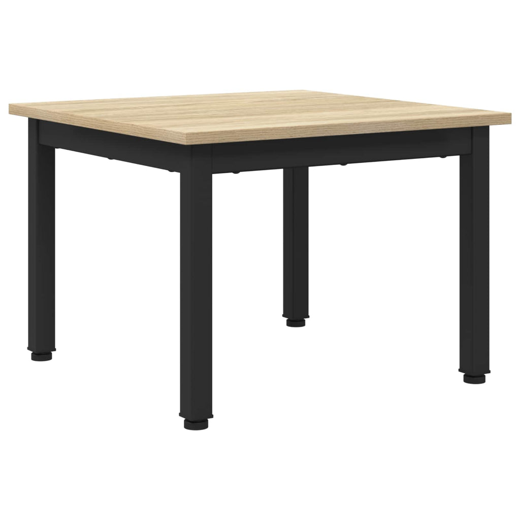 vidaXL Stolik kawowy Sonoma 50 x 50 x 36 cm Materiał drewnopochodny