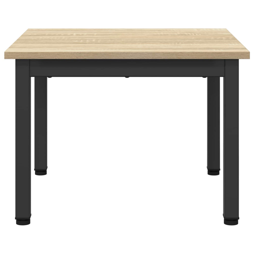 vidaXL Stolik kawowy Sonoma 50 x 50 x 36 cm Materiał drewnopochodny